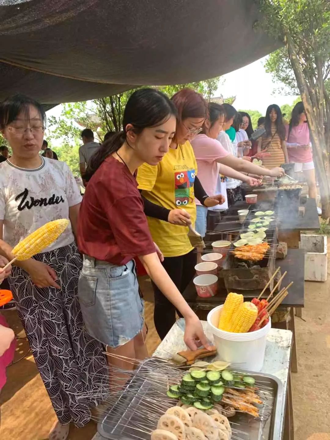 918博天堂团建 | 打卡后官湖湿地公园，顶住高温出来烧烤的都是真爱呀~